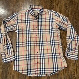 Mens Burberry button down size medium